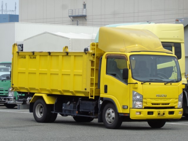 H29　いすゞエルフ　土砂禁深ダンプ　9.6|中古トラックの販売・買取・査定のアイナビ