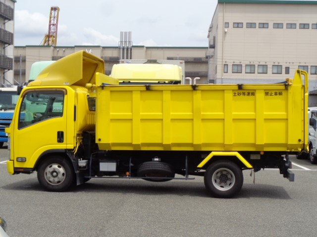 H29　いすゞエルフ　土砂禁深ダンプ　9.6|中古トラックの販売・買取・査定のアイナビ