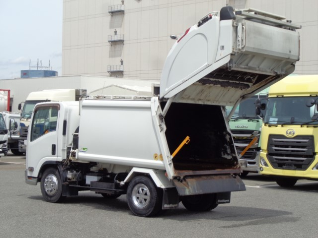 H29　いすゞエルフ　新明和製プレス式塵芥車6立米|中古トラックの販売・買取・査定のアイナビ