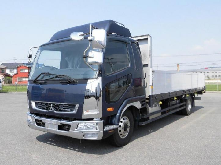 令和元年　三菱   4tアルミ平　62ワイド　床鉄板　240馬力|中古トラックの販売・買取・査定のアイナビ