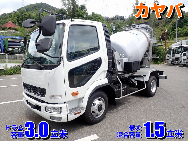 4t　カヤバ　ドラム容量3.0立米　ミキサー車　ベッドレス|中古トラックの販売・買取・査定のアイナビ