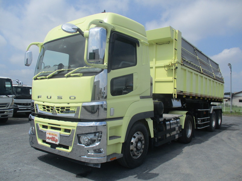 R3スーパーグレート2軸シングルダンプトレーラーセット積20.7t|中古トラックの販売・買取・査定のアイナビ