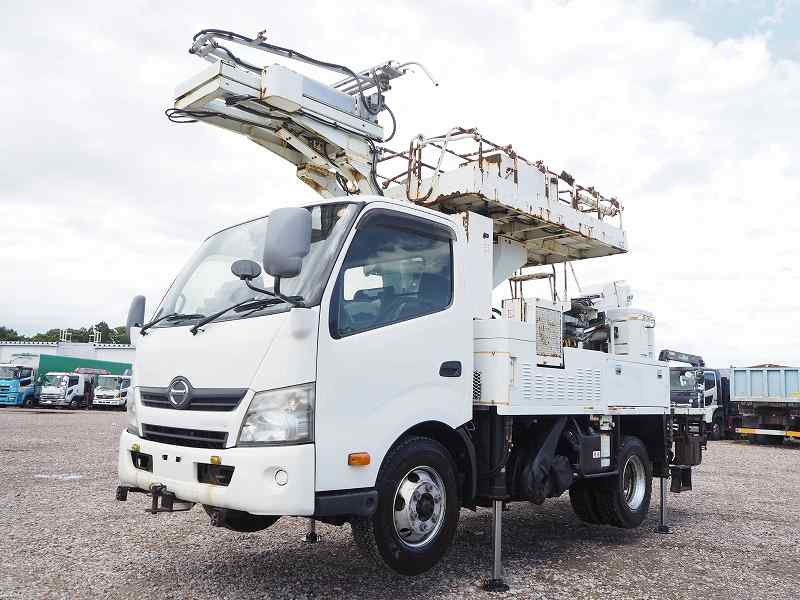 日野 デュトロ 軌陸車 高所作業車 マジックボーイ|中古トラックの販売・買取・査定のアイナビ