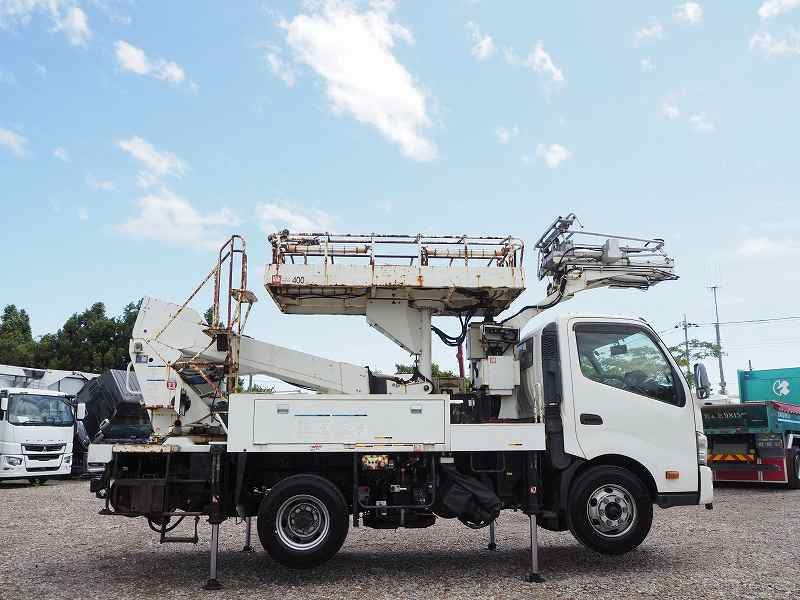 日野 デュトロ 軌陸車 高所作業車 マジックボーイ|中古トラックの販売・買取・査定のアイナビ