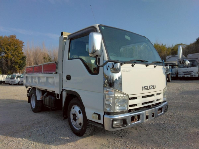 H25年　いすゞ エルフ 3t 低床 強化ダンプ　No.1029|中古トラックの販売・買取・査定のアイナビ