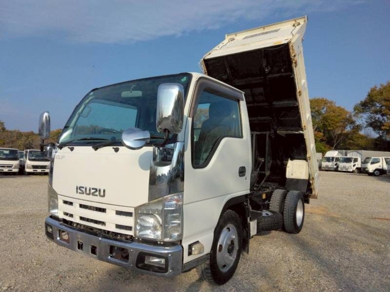 H25年　いすゞ エルフ 3t 低床 強化ダンプ　No.1029|中古トラックの販売・買取・査定のアイナビ