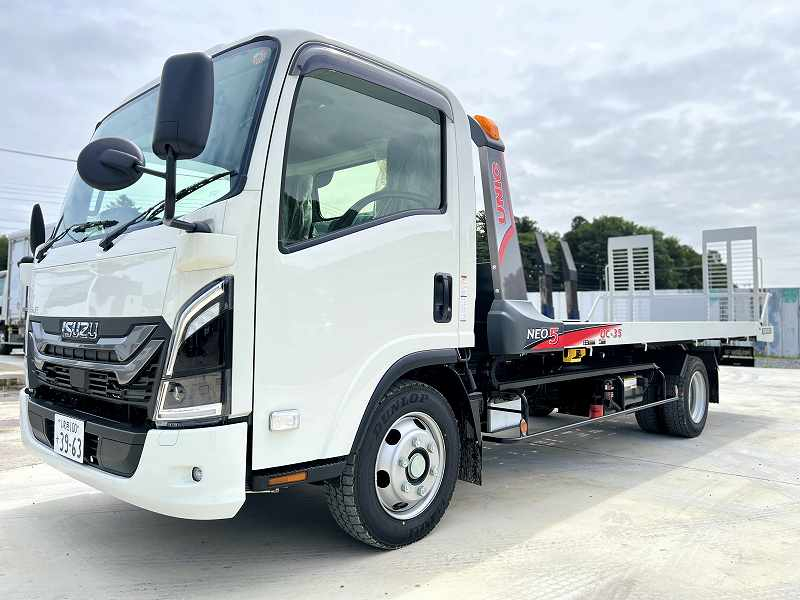 いすゞ エルフ 積載車 未使用★ セーフティーローダー リモコン|中古トラックの販売・買取・査定のアイナビ