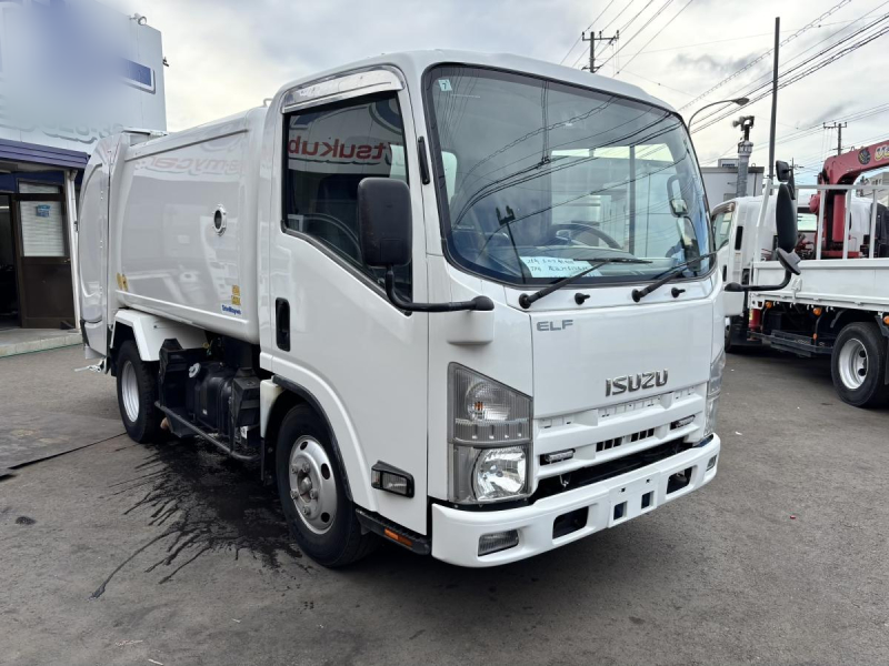 エルフ 巻き込みパッカー車 新明和製5.1立米 積載3000kg|中古トラックの販売・買取・査定のアイナビ