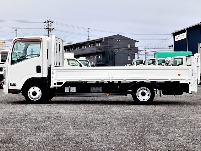 垂直式パワーゲート　平ボディ　積載2t　ワイドロング　全低床|中古トラックの販売・買取・査定のアイナビ