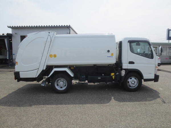 三菱キャンター巻込み式パッカー車|中古トラックの販売・買取・査定のアイナビ