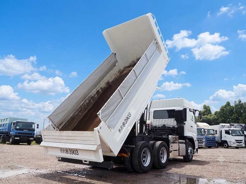 三菱ふそう スーパーグレート  5.4×2.35m 新明和製 ダンプ|中古トラックの販売・買取・査定のアイナビ