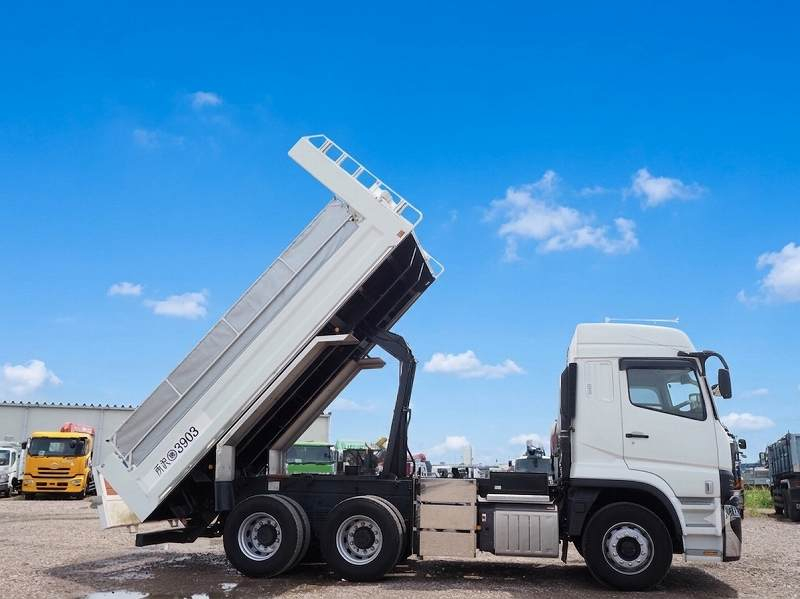 三菱ふそう スーパーグレート  5.4×2.35m 新明和製 ダンプ|中古トラックの販売・買取・査定のアイナビ