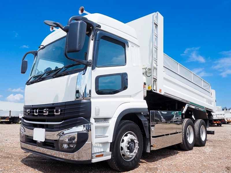 三菱ふそう スーパーグレート  5.4×2.35m 新明和製 ダンプ|中古トラックの販売・買取・査定のアイナビ