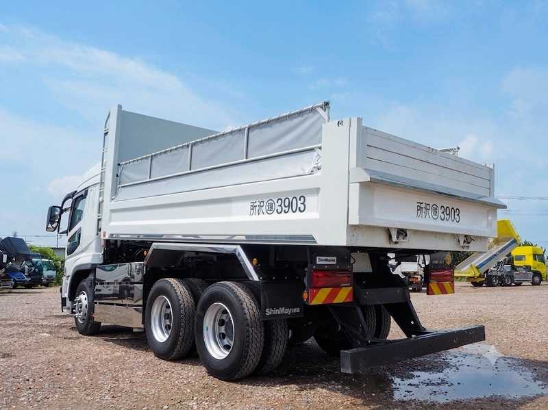 三菱ふそう スーパーグレート  5.4×2.35m 新明和製 ダンプ|中古トラックの販売・買取・査定のアイナビ
