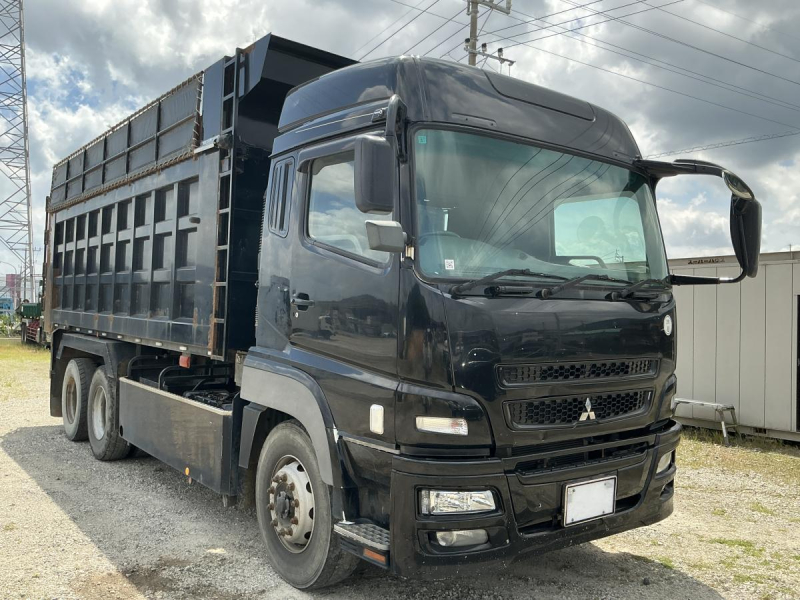 H23 三菱ふそう スーパーグレート 深ダンプ 22トン車 片開き|中古トラックの販売・買取・査定のアイナビ