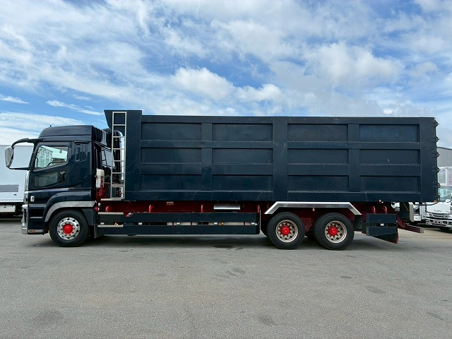 土砂禁ダンプ ハイルーフ 6×4 3軸2デフ リーフサス リターダ|中古トラックの販売・買取・査定のアイナビ