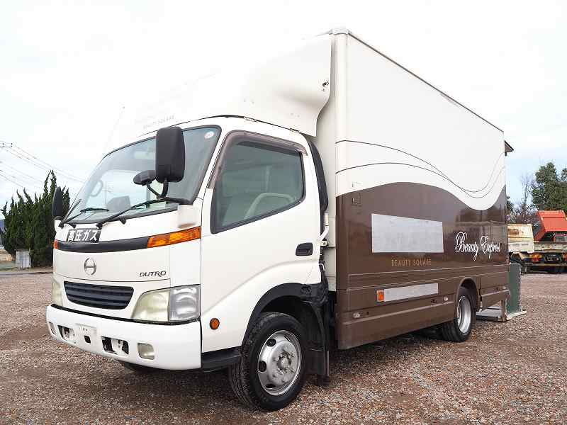 日野 デュトロ 移動福祉理美容車 拡幅スライドボディ|中古トラックの販売・買取・査定のアイナビ