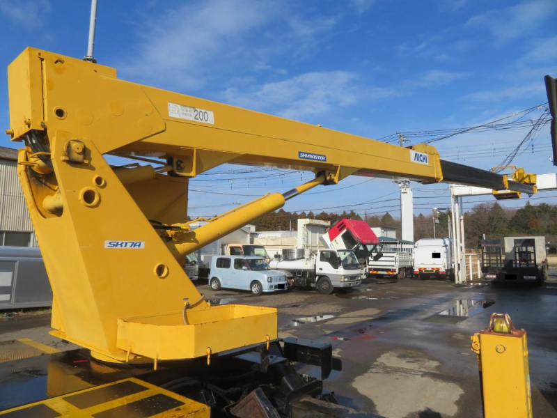 平成21年キャンター 高所作業車 アイチ17m SK17A 自動格納装置付|中古トラックの販売・買取・査定のアイナビ