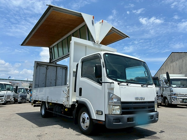 北村製作所 150馬力 5速 MT 2t 5t  パネルウイング バン 箱車|中古トラックの販売・買取・査定のアイナビ