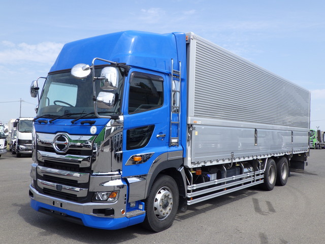 日野 2DG-FR1AHG アルミウィング スタンション 床鉄板 10t超|中古トラックの販売・買取・査定のアイナビ