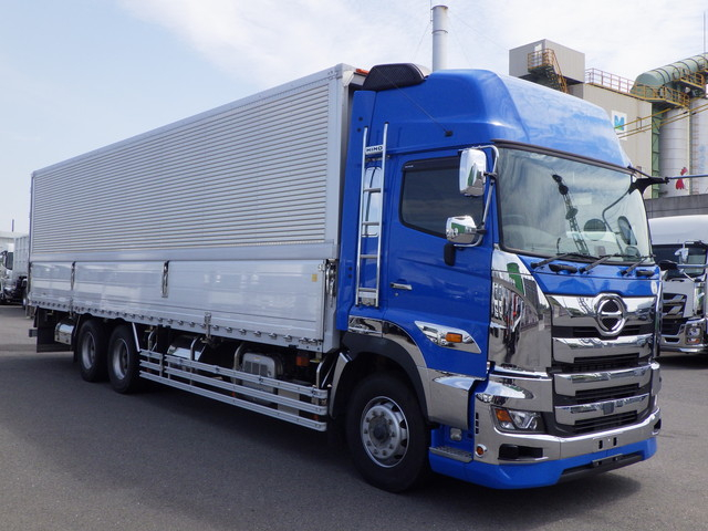 日野 2DG-FR1AHG アルミウィング スタンション 床鉄板 10t超|中古トラックの販売・買取・査定のアイナビ
