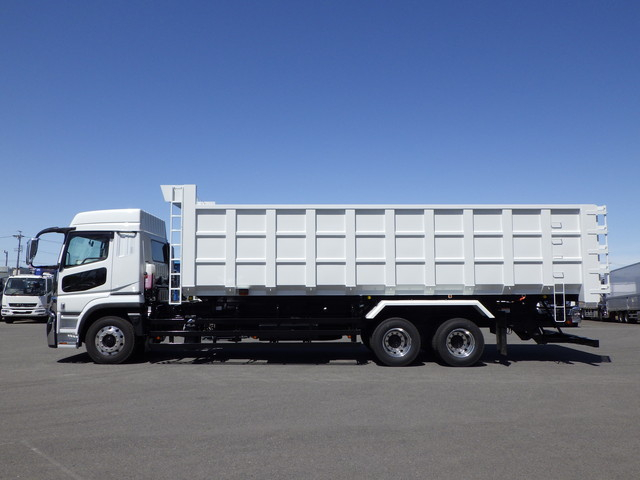 三菱 2PG-FV80VZ 深ダンプ 10t超 極東開発工業 土砂禁 2デフ|中古トラックの販売・買取・査定のアイナビ