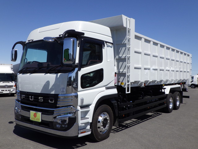 三菱 2PG-FV80VZ 深ダンプ 10t超 極東開発工業 土砂禁 2デフ|中古トラックの販売・買取・査定のアイナビ