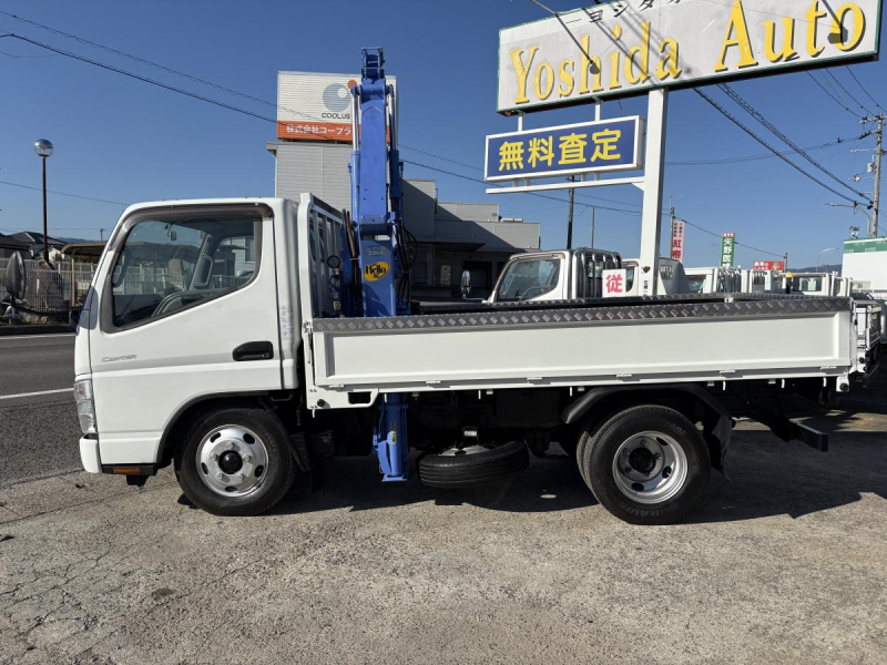 H19 キャンター　2t　高床　簡易クレーン付|中古トラックの販売・買取・査定のアイナビ