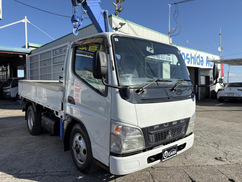 H19 キャンター　2t　高床　簡易クレーン付|中古トラックの販売・買取・査定のアイナビ