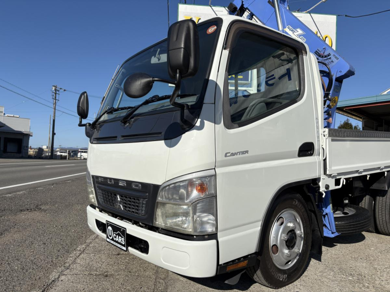 H19 キャンター　2t　高床　簡易クレーン付|中古トラックの販売・買取・査定のアイナビ