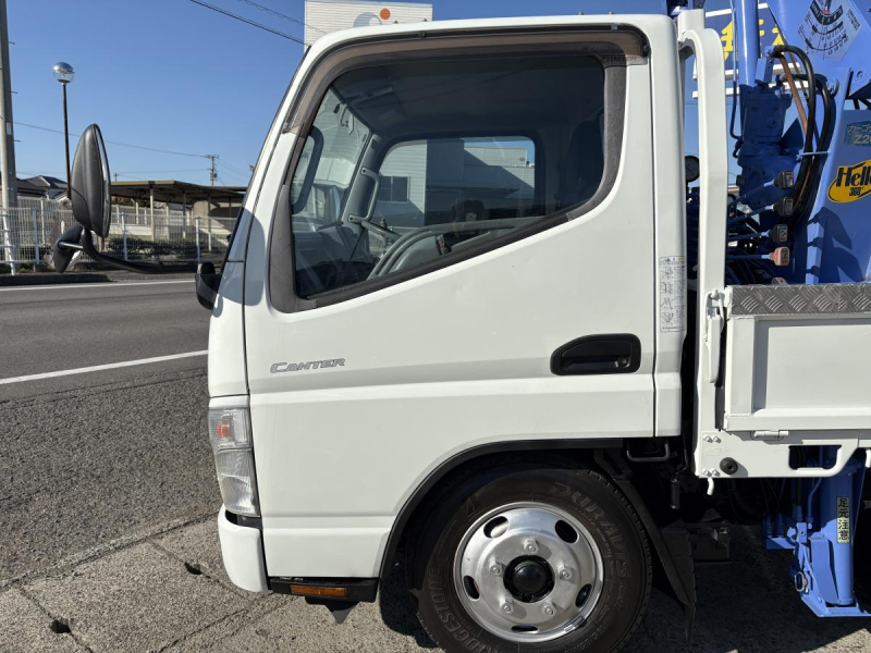 H19 キャンター　2t　高床　簡易クレーン付|中古トラックの販売・買取・査定のアイナビ