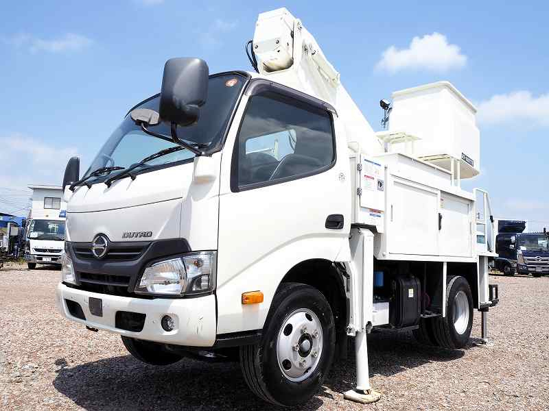 日野 デュトロ 高所作業車 AT-100TTE 通信仕様 高所作業車|中古トラックの販売・買取・査定のアイナビ