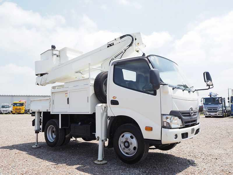 日野 デュトロ 高所作業車 AT-100TTE 通信仕様 高所作業車|中古トラックの販売・買取・査定のアイナビ