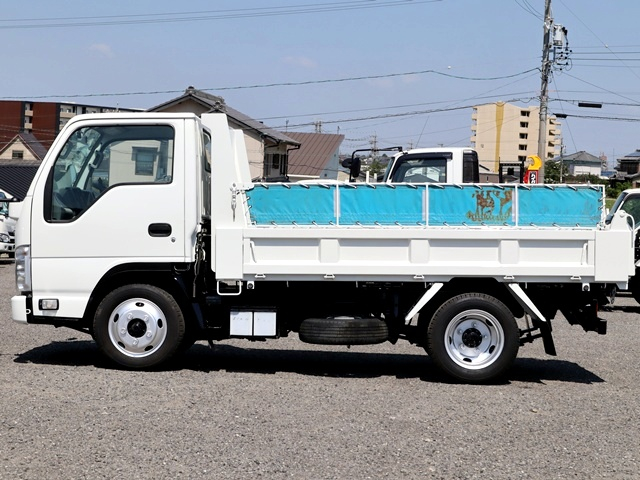 強化ダンプ　積載2t　新明和　中間ピン　フルフラットロー|中古トラックの販売・買取・査定のアイナビ