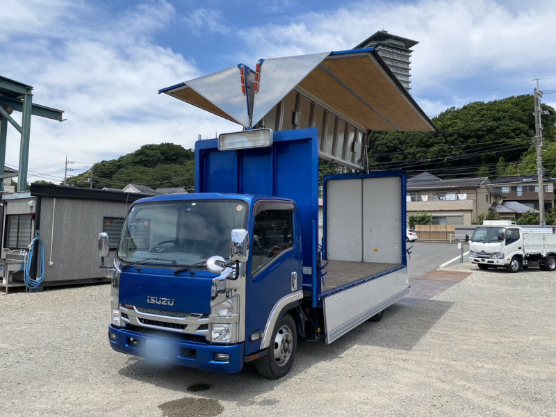 H30年式、エルフ、ワイドアルミウィング、車検付|中古トラックの販売・買取・査定のアイナビ