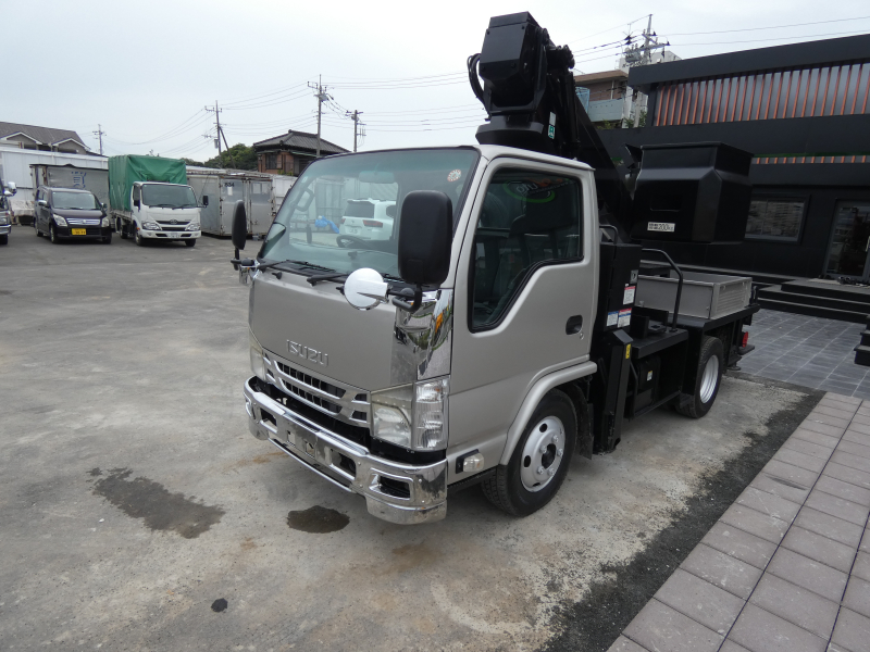H23 高所作業車　マニュアル　電動ミラー　ETC　260611|中古トラックの販売・買取・査定のアイナビ