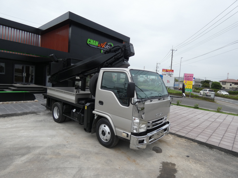 H23 高所作業車　マニュアル　電動ミラー　ETC　260611|中古トラックの販売・買取・査定のアイナビ