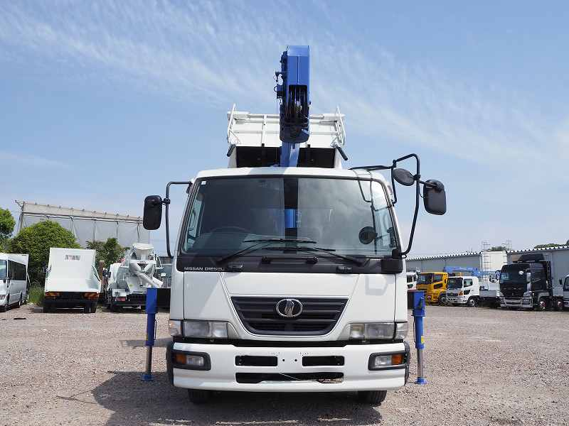 日産ディーゼル コンドル 4段クレーン付深ダンプ 8.6立米|中古トラックの販売・買取・査定のアイナビ