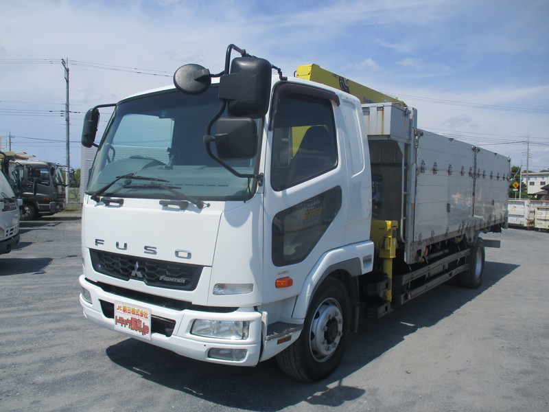 H26ファイター新明和製4段クレーン増トン車積載7.5tラジフック|中古トラックの販売・買取・査定のアイナビ