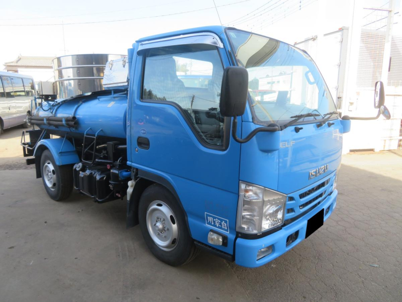 H28年エルフ東邦車輛 1.8KL バキュームカー 糞尿車 作動確認動画|中古トラックの販売・買取・査定のアイナビ