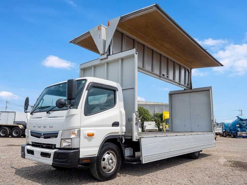 三菱ふそう キャンターEX 6.2mアルミウイング スーパーロング|中古トラックの販売・買取・査定のアイナビ