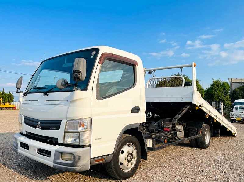 三菱 キャンター 車載車 希少な3.85t セーフティーローダー|中古トラックの販売・買取・査定のアイナビ