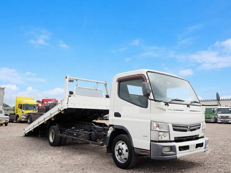 三菱 キャンター 車載車 希少な3.85t セーフティーローダー|中古トラックの販売・買取・査定のアイナビ