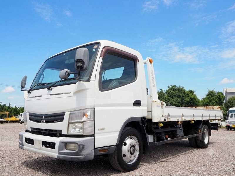 三菱 キャンター 車載車 希少な3.85t セーフティーローダー|中古トラックの販売・買取・査定のアイナビ