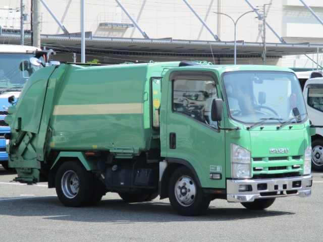 H25　いすゞエルフ　プレス式塵芥車4.3立米|中古トラックの販売・買取・査定のアイナビ