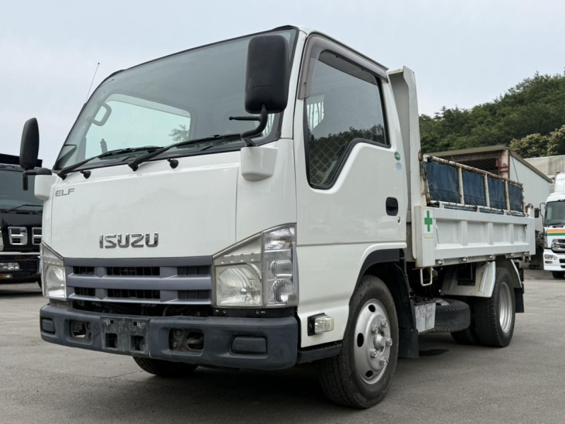 H25 エルフ 2トンダンプ　低床　新明和　コボレーン　実走行|中古トラックの販売・買取・査定のアイナビ
