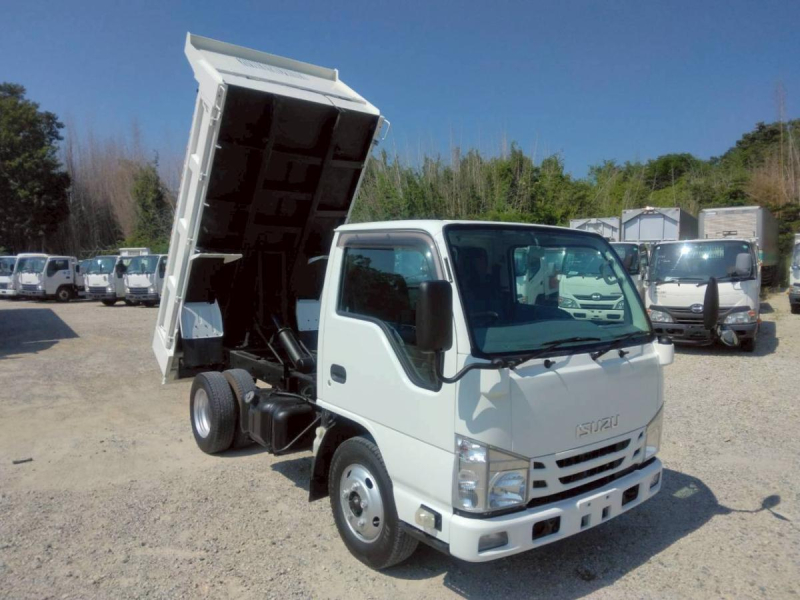 H29年　エルフ 3t 高床 ダンプ Lゲート　No.1070|中古トラックの販売・買取・査定のアイナビ