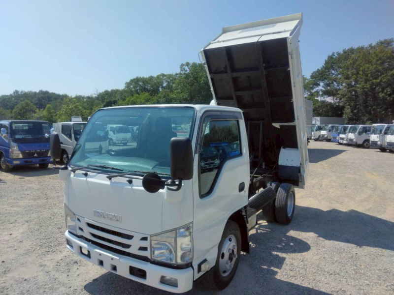 H29年　エルフ 3t 高床 ダンプ Lゲート　No.1070|中古トラックの販売・買取・査定のアイナビ