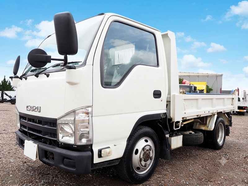 いすゞ エルフ パートタイム 4WD 低床ダンプ|中古トラックの販売・買取・査定のアイナビ