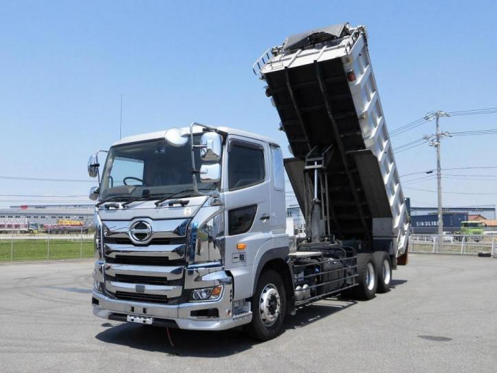 令和3年　日野   土砂禁ダンプ　15.8リューベ   GVW22t|中古トラックの販売・買取・査定のアイナビ